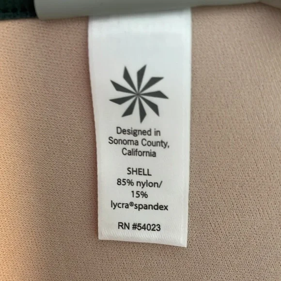 NWOT Athleta Aqualuxe bikini emerald green size M/XL - Picture 9 of 15